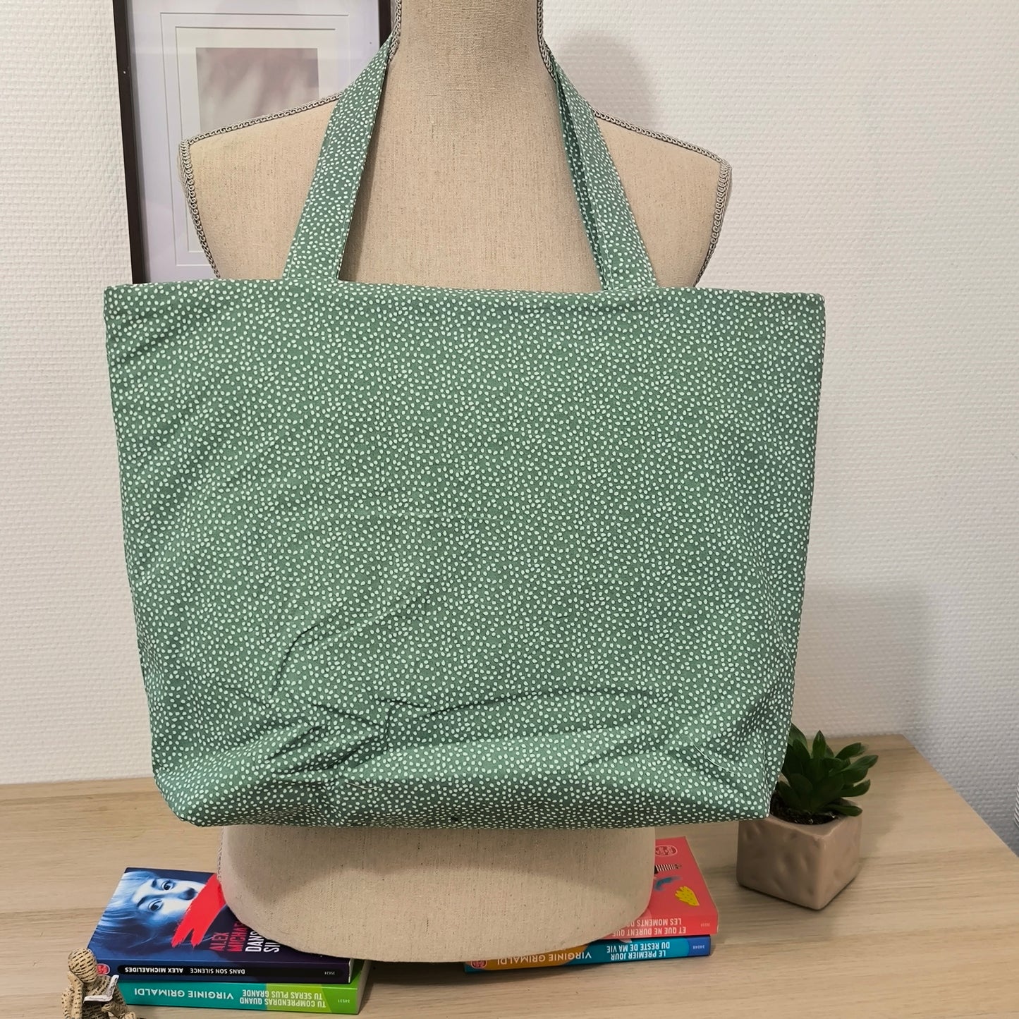 Cabas multifonction avec housse intégrée