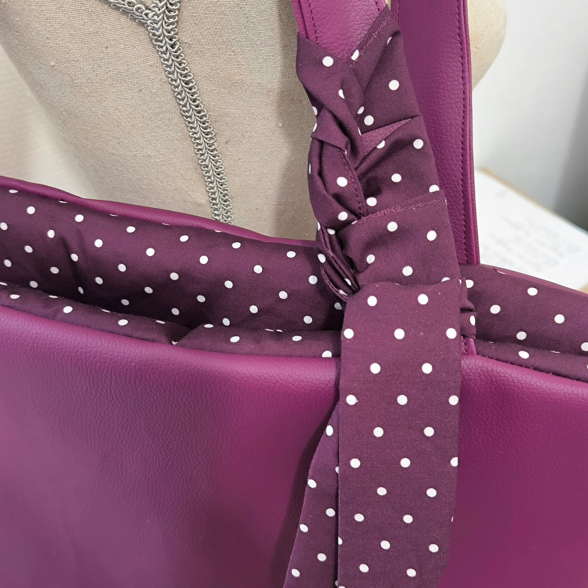 sac cabas simili cuir