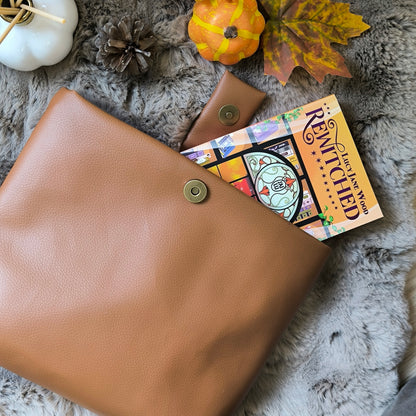 Housse de livre simili cuir